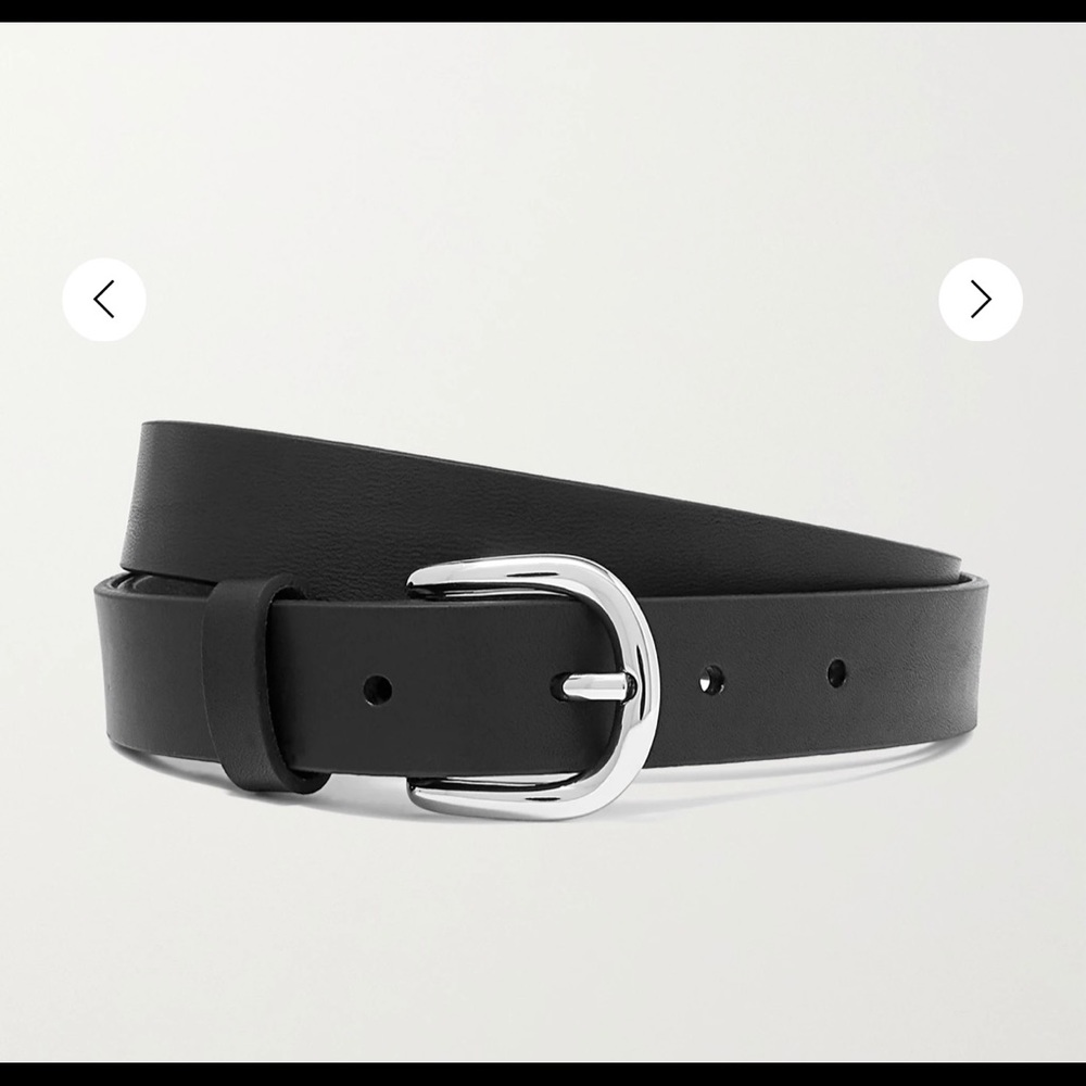 ISABEL MARANT Zap leather belt